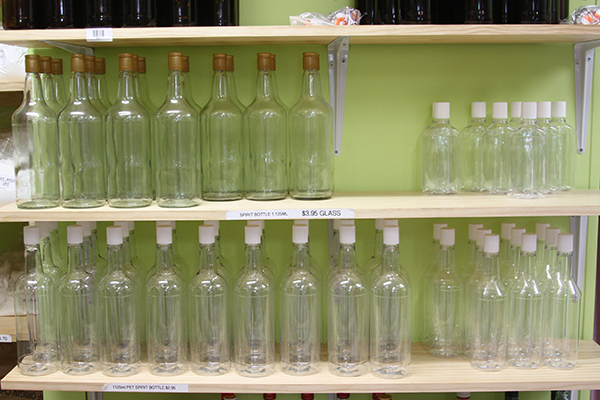 glass bottles accessories