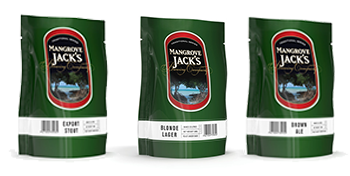 Mangrove Jack's Traditional Series Beer Pouches